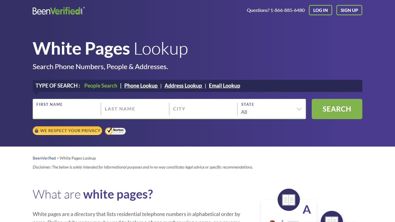 White Pages Reverse Lookup - Phone, Address, Residential - BeenVerified